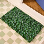 Bonnie and Neil | Woven Door Mat | Emerald